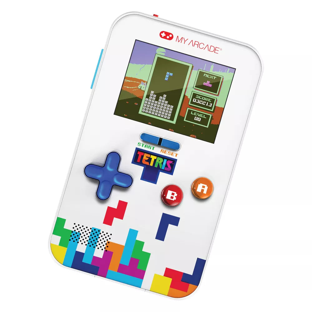 Sistema de juego portátil Tetris My Arcade Go Gamer - Blanco