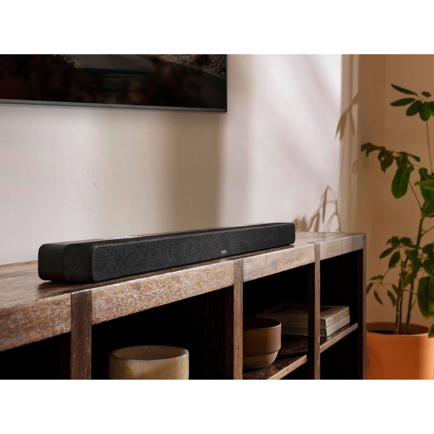 Denon DHT-S517 3.1.2 Channel Dolby Atmos Large Soundbar with Wireless Subwoofer - Black