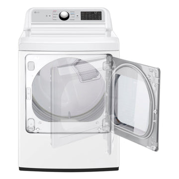 LG DLE7400WE 7.3 cu. ft. Smart Front Load Electric Dryer with Easy Load Door - White