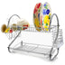 Better Chef DR224 22" Dish Rack with Cutlery Holder - Chrome - Curacao