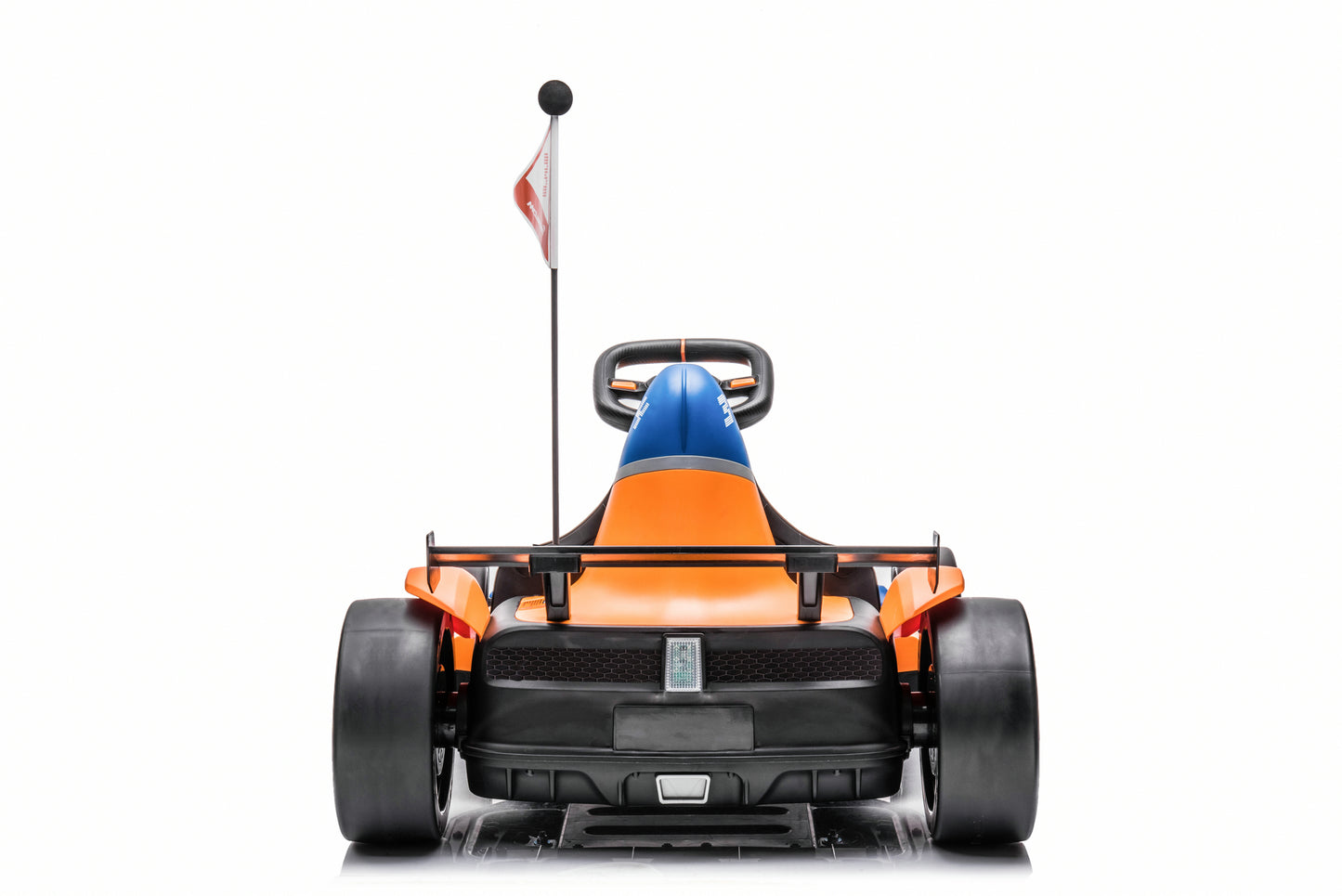 Kart McLaren de 24 V con licencia pintado de color naranja