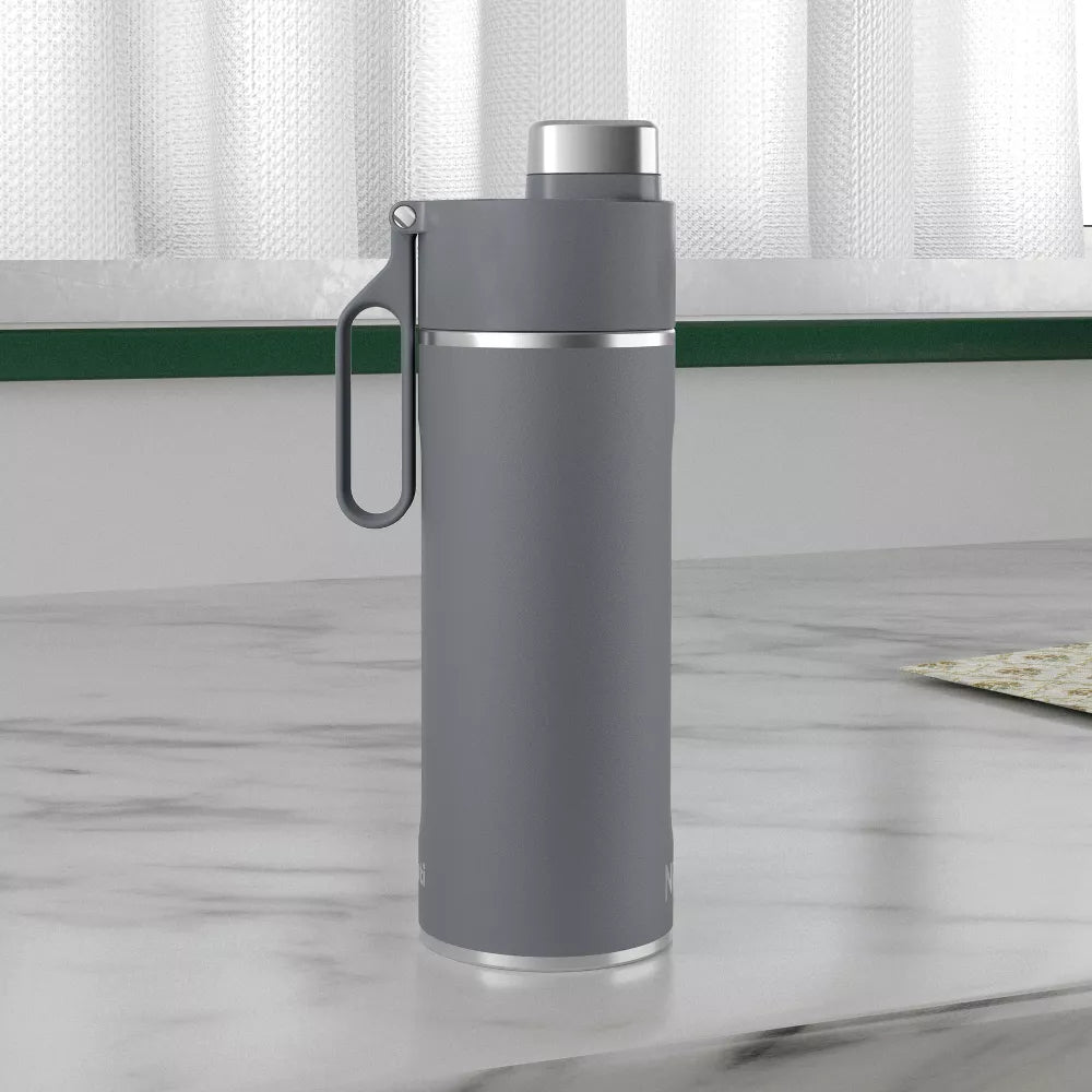 Ninja Thirsti 24oz Travel Bottle - Gray