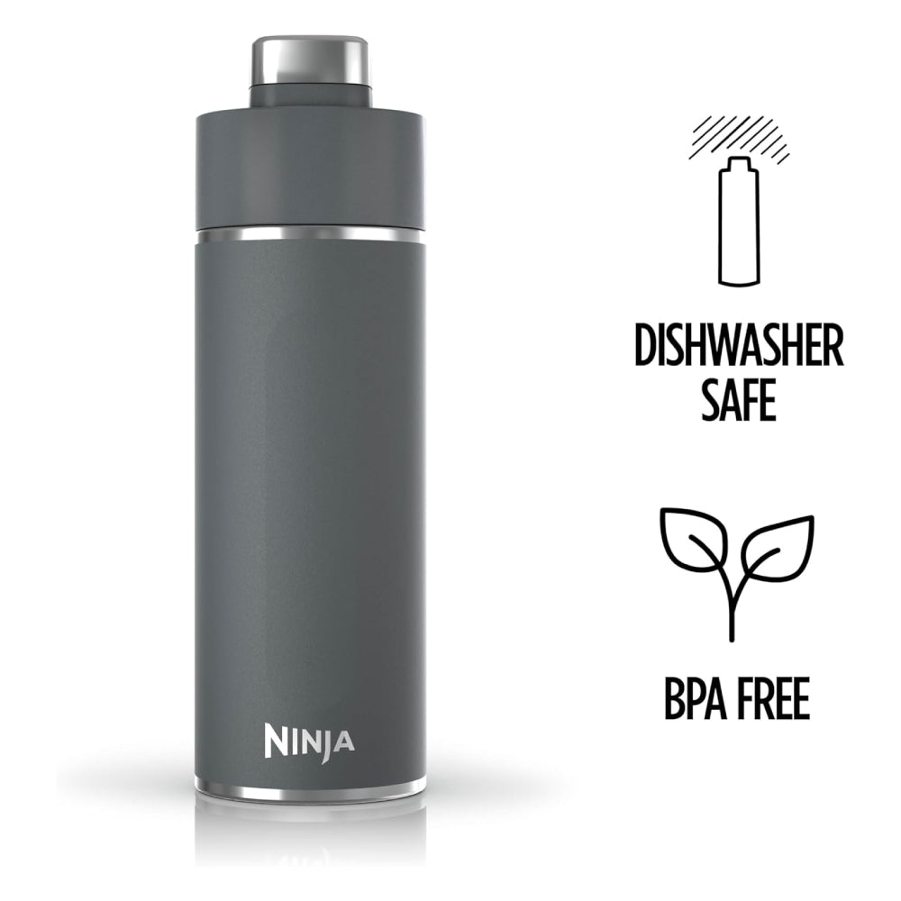 Ninja Thirsti 24oz Travel Bottle - Gray