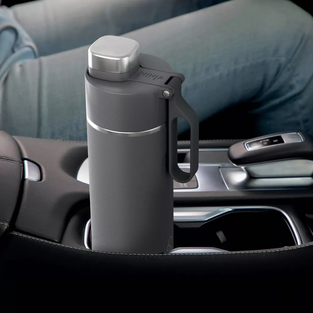 Ninja Thirsti 24oz Travel Bottle - Gray