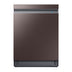 Samsung Bespoke DW80R9950UT 24" Smart 39dBA Dishwasher with Linear Wash - Fingerprint Resistant Tuscan Steel - Curacao