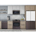 Samsung Bespoke DW80R9950UT 24" Smart 39dBA Dishwasher with Linear Wash - Fingerprint Resistant Tuscan Steel - Curacao