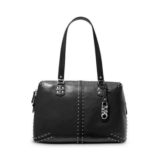 Michael Kors Astor Large Shoulder Tote Bag - Black