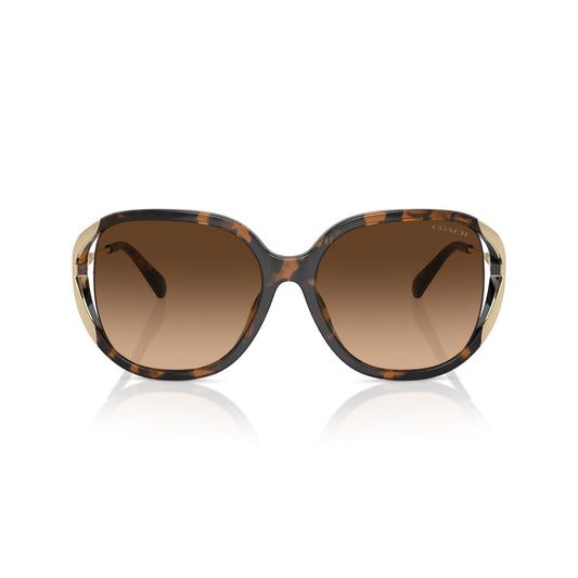 Coach HC8396U56512 Women's Oval Gradient Sunglasses