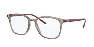 Ray Ban Transparent Grey Propionate Glasses