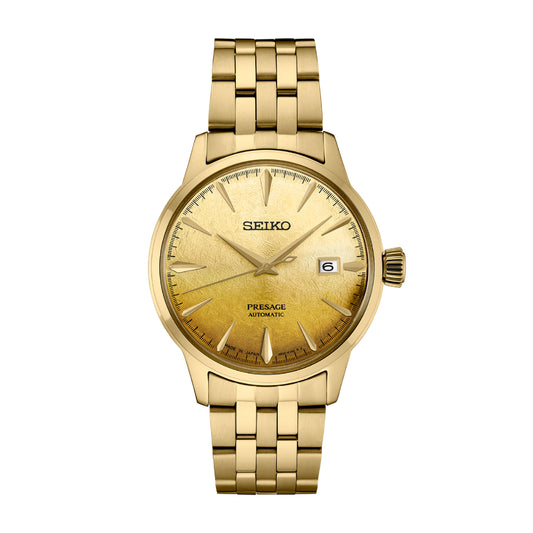 Seiko Presage Men's 40.5mm Bracelet Watch - Gold-Tone