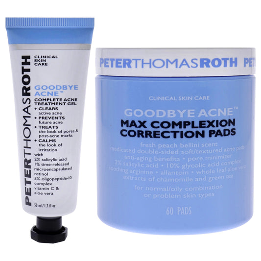 Peter Thomas Roth Clinical Skin Care Full-Size 2-Piece Goodbye Acne Treatment Kit