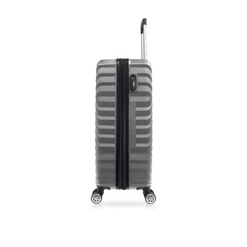 Toscano Imperiale 20" Travel Luggage Bag - Silver