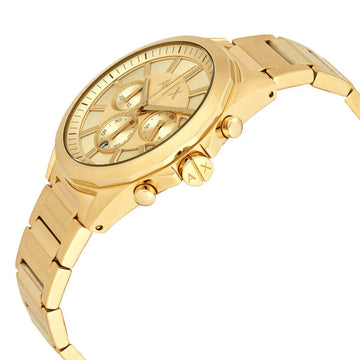 Armani Exchange Drexler Men's 44mm Bracelet Watch - Gold-Tone