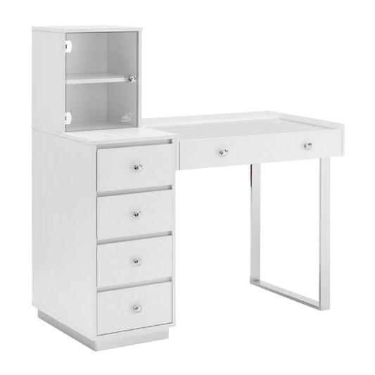 Impressions Vanity Hello Kitty SlayStation Duet Vanity Desk - Silver