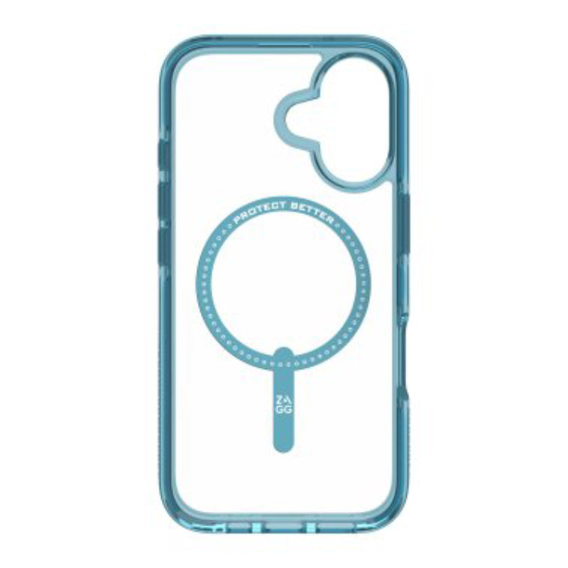 Zagg Santa Cruz Case for Apple iPhone 16 - Blue