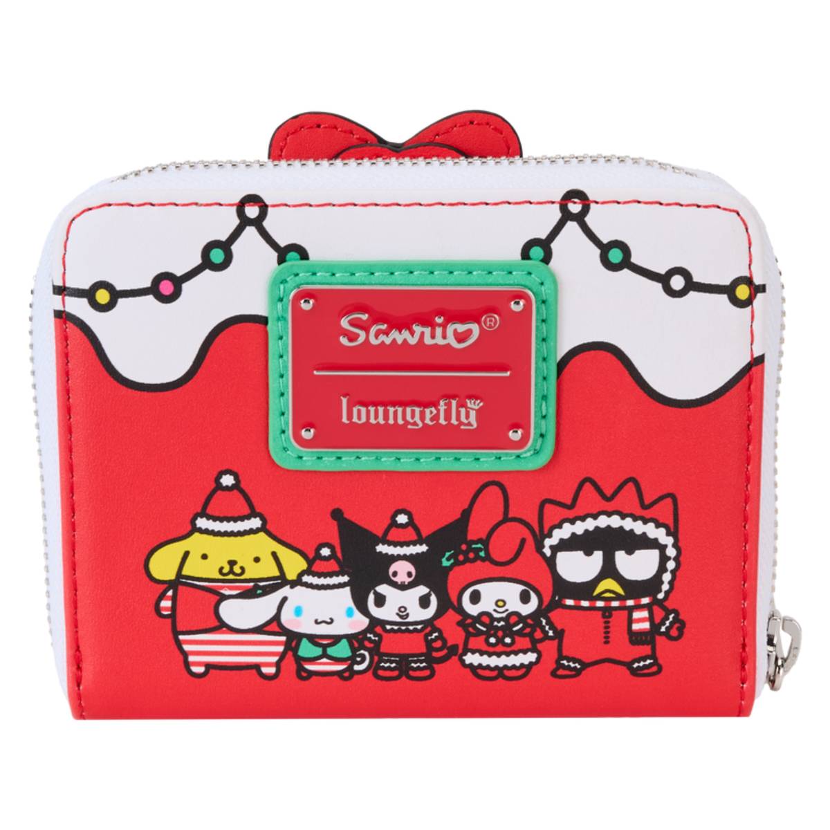 Loungefly Sanrio Christmas Wreath Zip Around Wallet - Multicolor