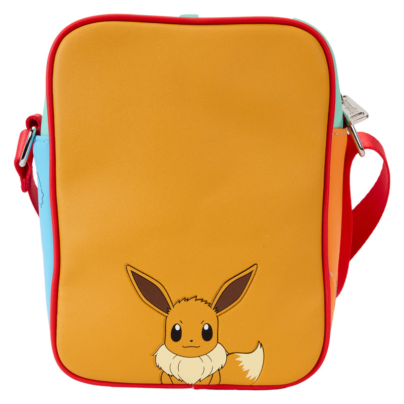 Loungefly Pokémon Color Block Starters Crossbody Bag - Multicolor