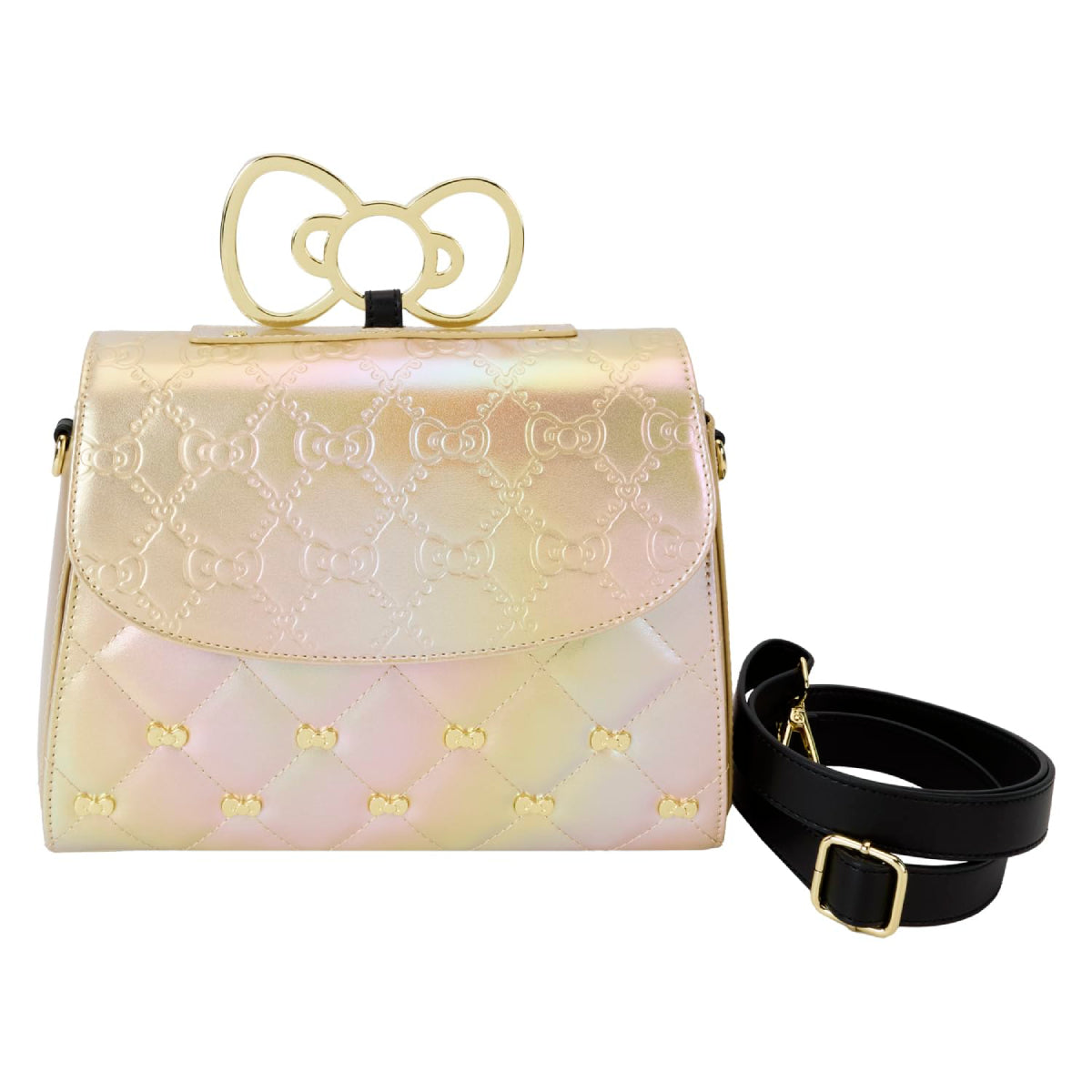 Sanrio Hello Kitty 50th Anniversary Crossbody Bag - Gold