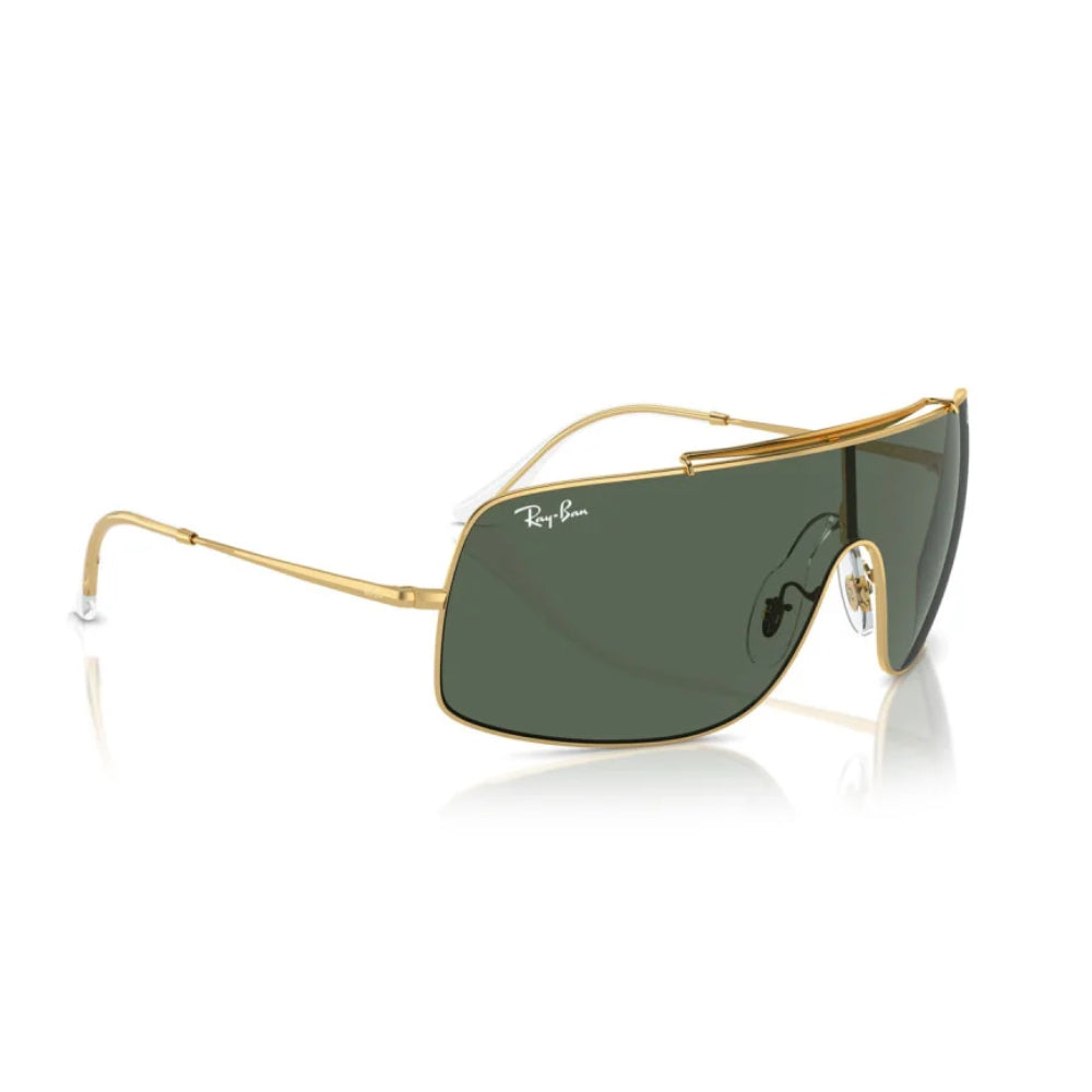 Ray-Ban Wings III RB389736001/ Unisex Square Solid Color Sunglasses