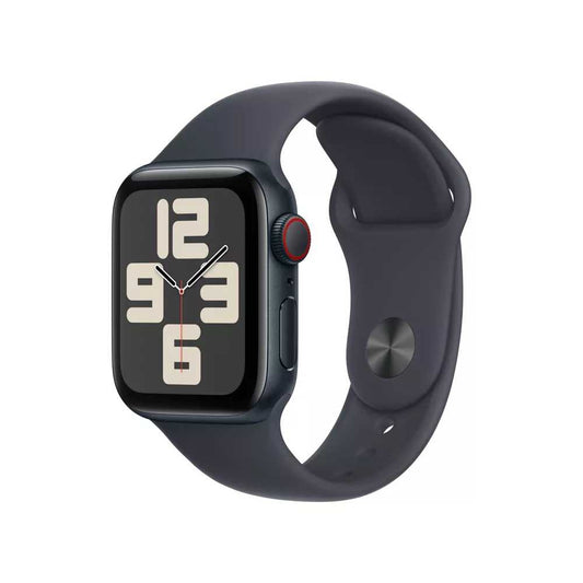 Apple Watch SE 2nd Generation (GPS) 40mm Aluminum Case with Midnight Sport Band - M/L - Midnight