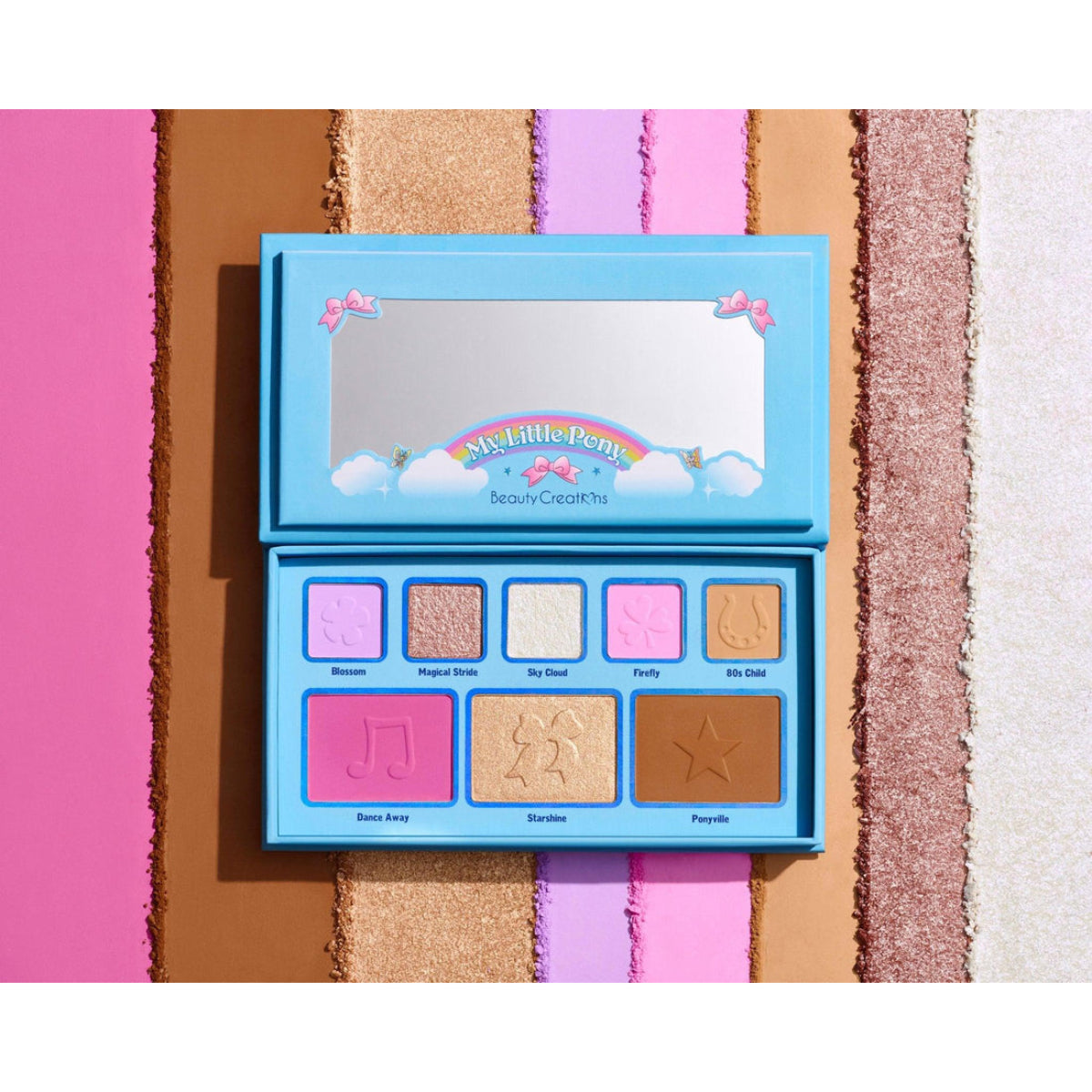 Beauty Creations X My Little Pony "Lost In The Clouds" Shadow and Face Palette