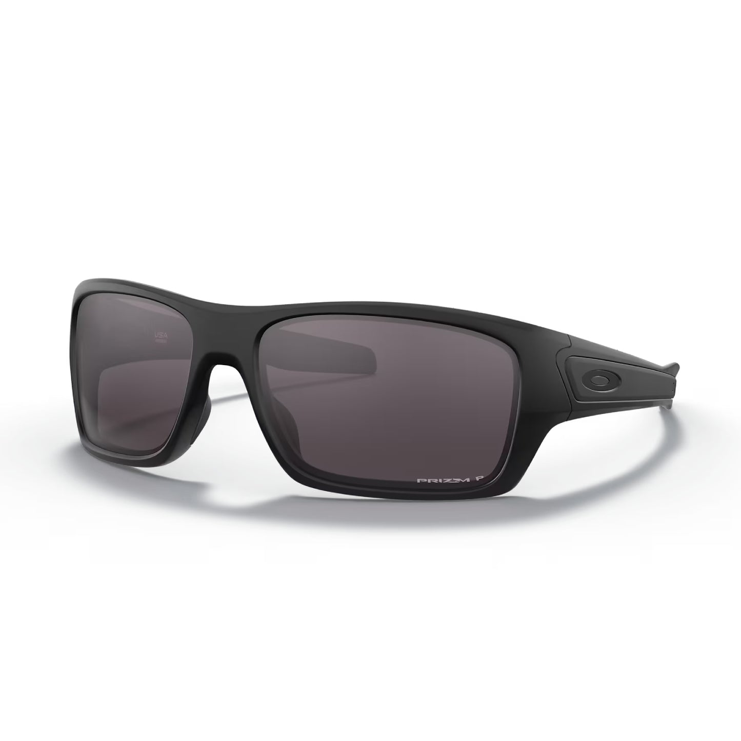 Oakley Turbine Men's Rectangle Sunglasses, Prizm Gray Polarized