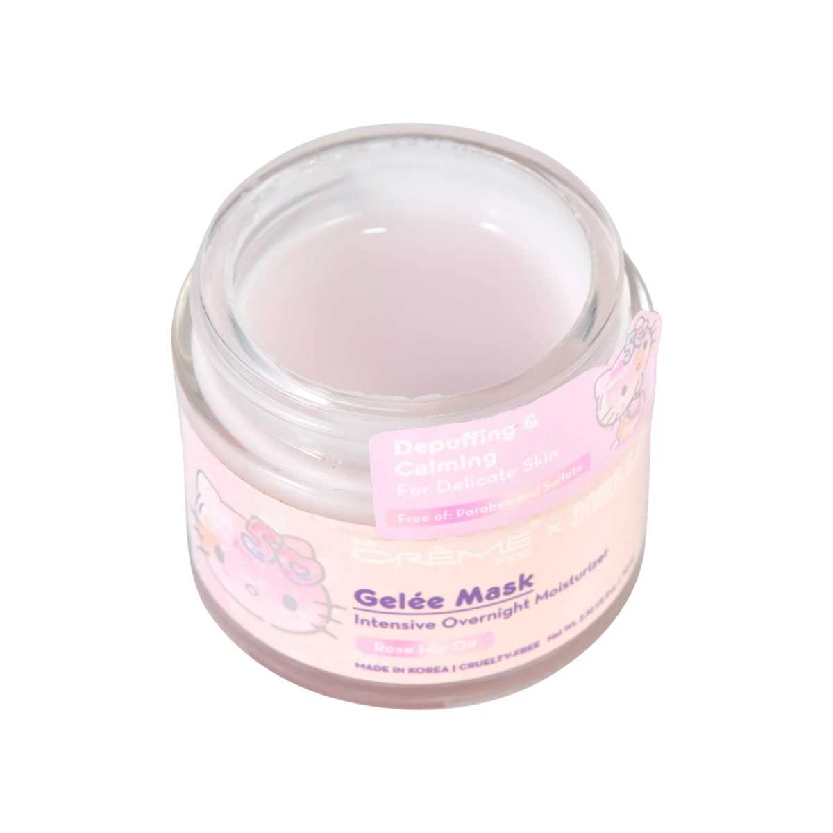 The Crème Shop X Hello Kitty 50 Intensive Overnight Moisture Gelee Mask