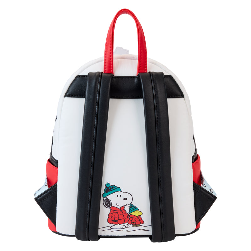 Loungefly Peanuts Snoopy Snow Day Mini Backpack - Multicolor