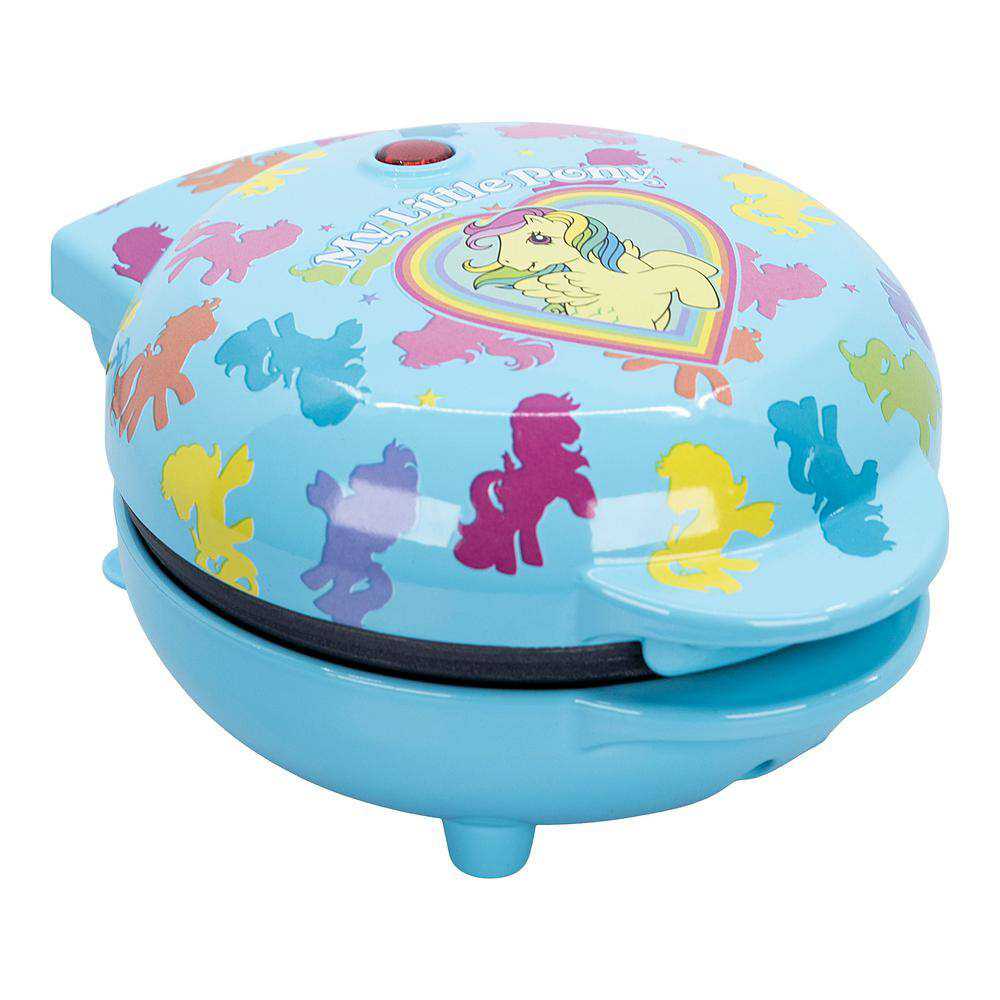 Uncanny Brands WM3/PON/PN1 My Little Pony Mini Waffle Maker - Blue/Black