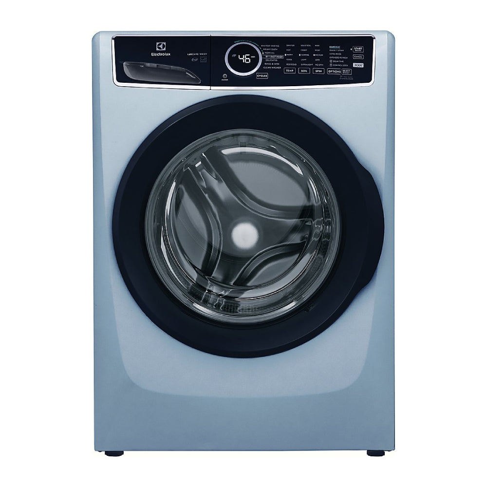 Lavadora de carga frontal Electrolux ELFW7437AG de 4,5 pies cúbicos con LuxCare Wash - Azul glaciar