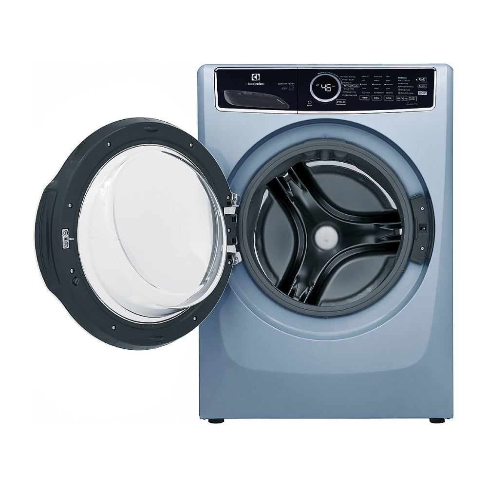 Lavadora de carga frontal Electrolux ELFW7437AG de 4,5 pies cúbicos con LuxCare Wash - Azul glaciar