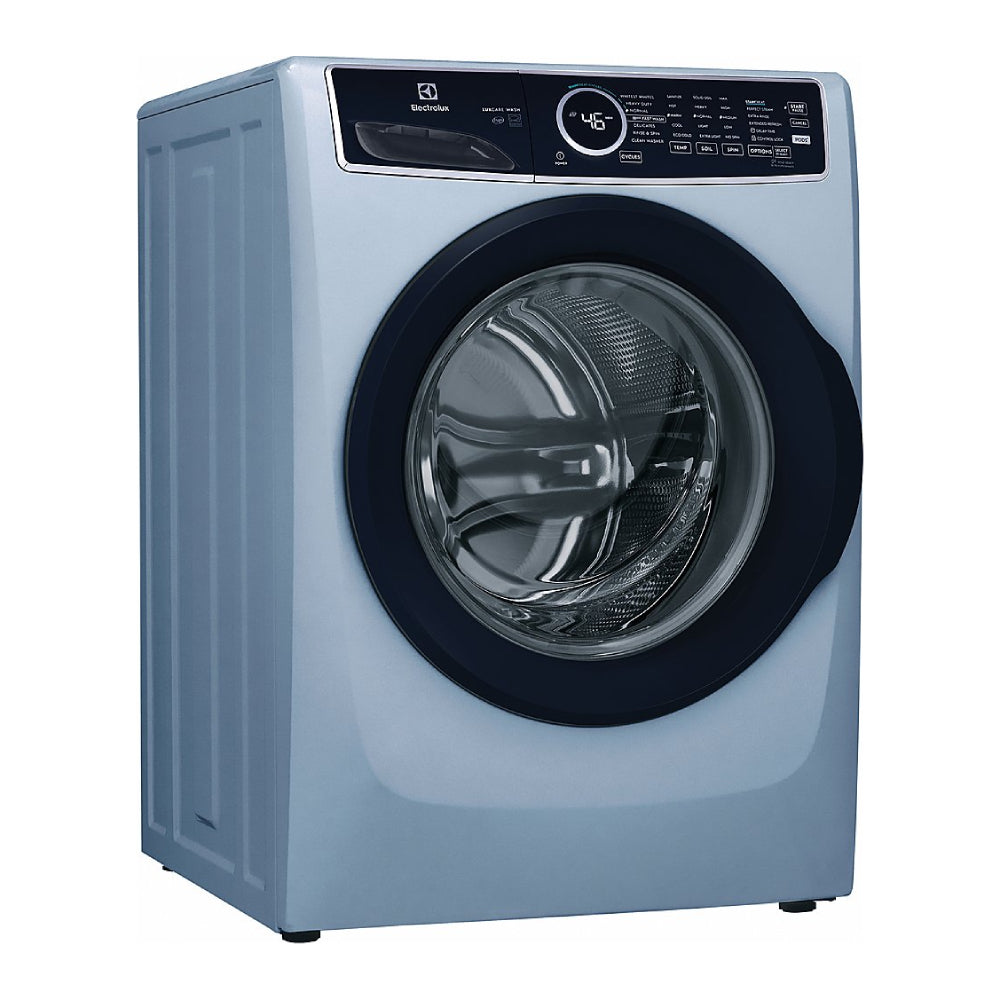 Lavadora de carga frontal Electrolux ELFW7437AG de 4,5 pies cúbicos con LuxCare Wash - Azul glaciar