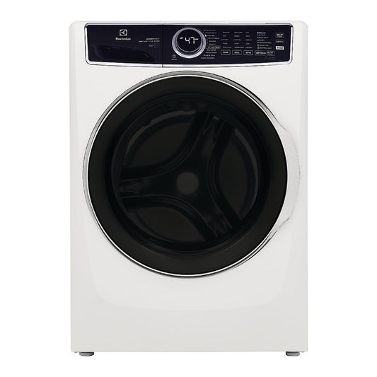 Secadora a gas de carga frontal Electrolux ELFG7637AW de 8,0 pies cúbicos con Smart Boost, color blanco