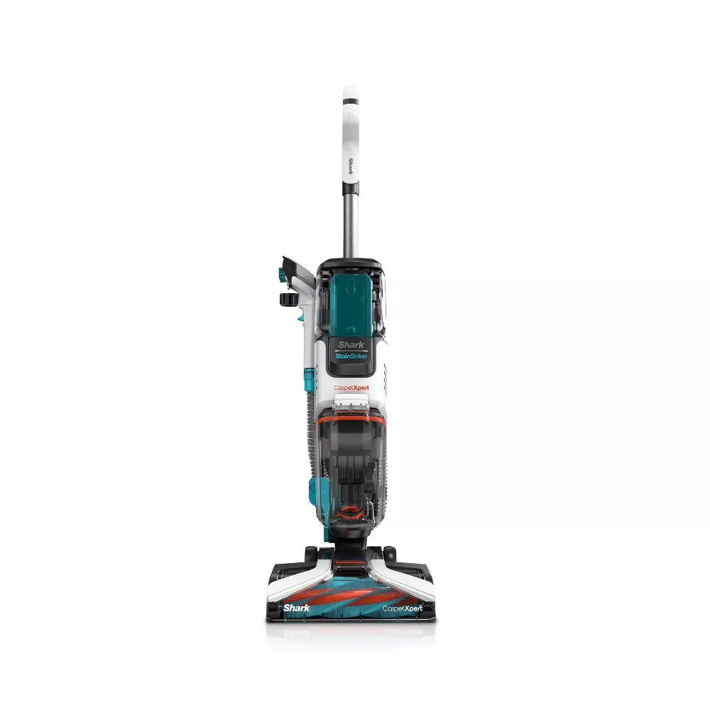 Shark EX201 CarpetXpert with Stainstriker Technology Corded Upright Deep Carpet Cleaner with Built-in Spot Remover - White