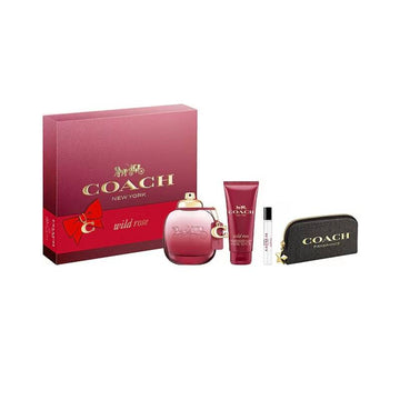 Coach Wild Rose (4-Piece) Eau de Parfum Gift Set
