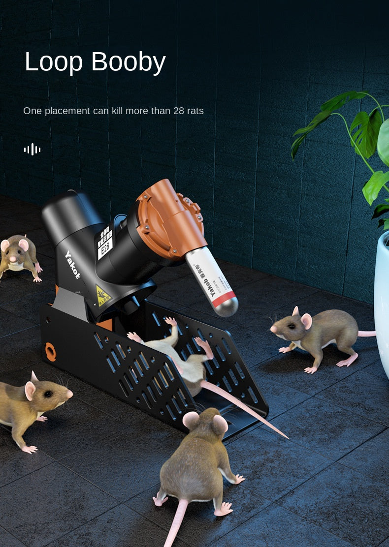 Automatic Humane Non-Toxic Rat and Mouse Trap For Rat Home Restaurant Factory Multi-catch Trap Machine Trapstar by Co2 Cylinders