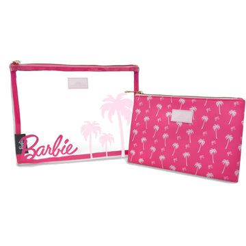 Impressions Vanity Barbie Malibu Slim Cosmetic Pouch Set