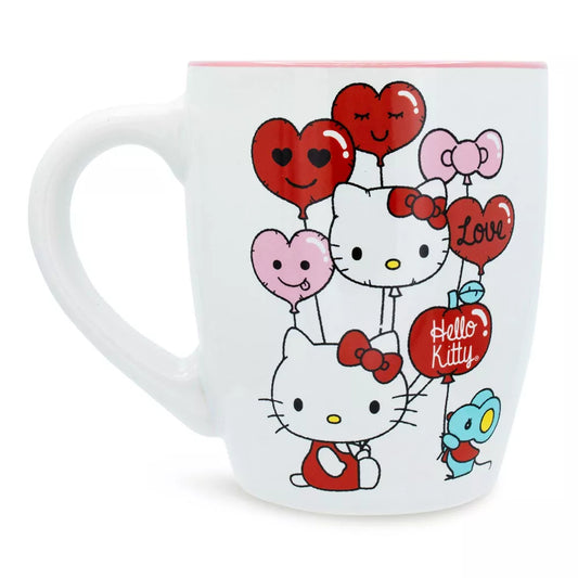 Sanrio Hello Kitty Heart Balloons 25 oz Ceramic Mug - Multicolor