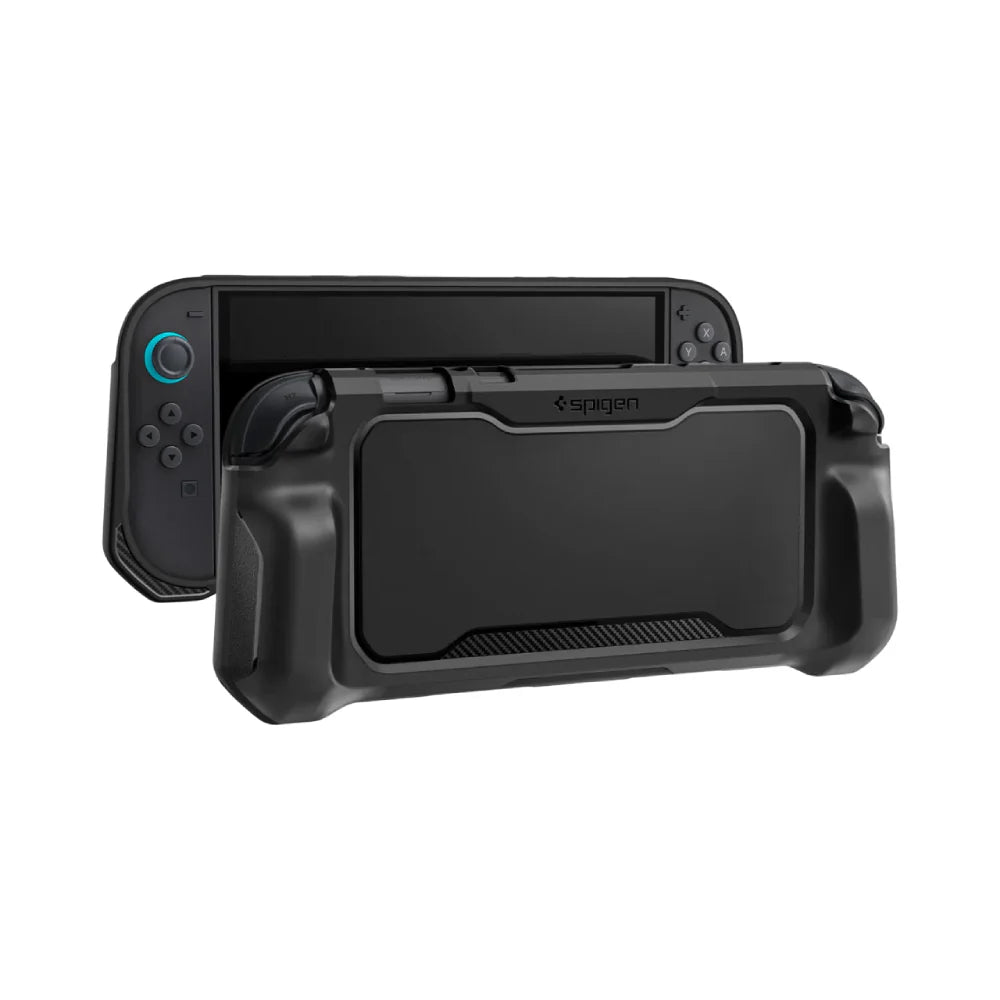 Bundle: Nintendo Switch 2 + Spigen Klasden Pouch + Spigen Rugged Armor Case + Mario Kart World