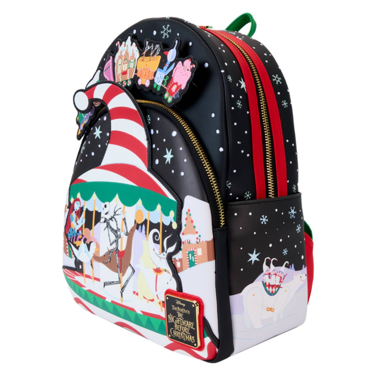 Loungefly Disney The Nightmare Before Christmas Glow Mini Backpack - Multicolor