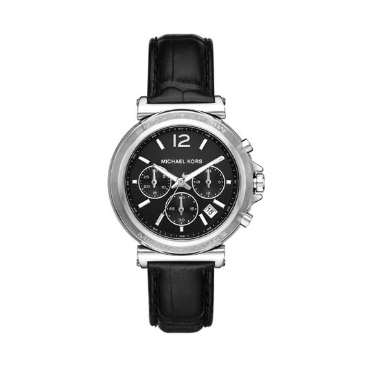 Michael Kors Maren Chronograph Women's 40mm Strap Watch - Black