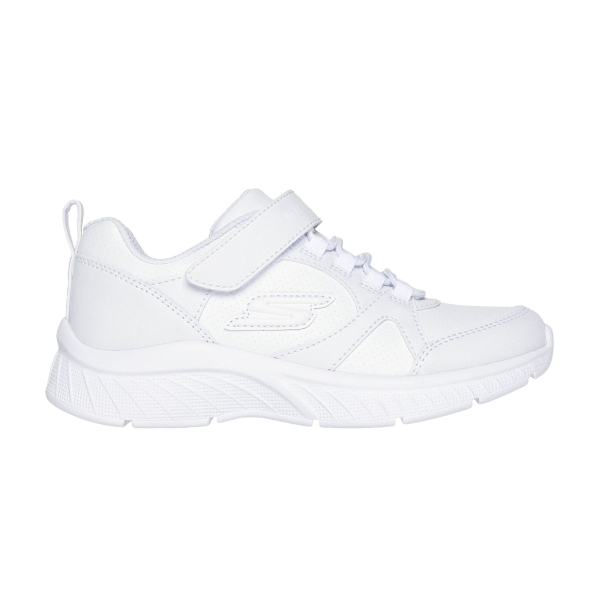 Skechers Girl's Microspec Plus School Sweets Sneakers (Size 13) - White