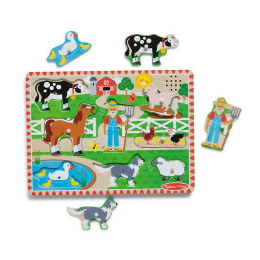 Melissa and Doug Old MacDonald's Farm Song Puzzle (8 Pieces)