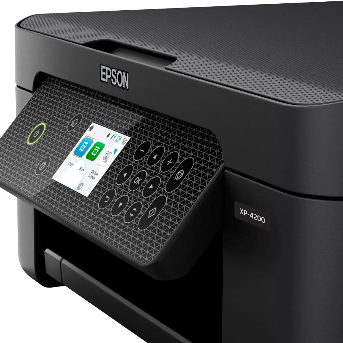 Epson Expression Home XP-4200 Wireless Color Inkjet All-in-One Printer with Scan and Copy - Black