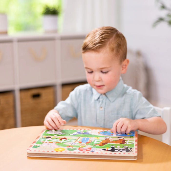 Melissa and Doug Old MacDonald's Farm Song Puzzle (8 Pieces)