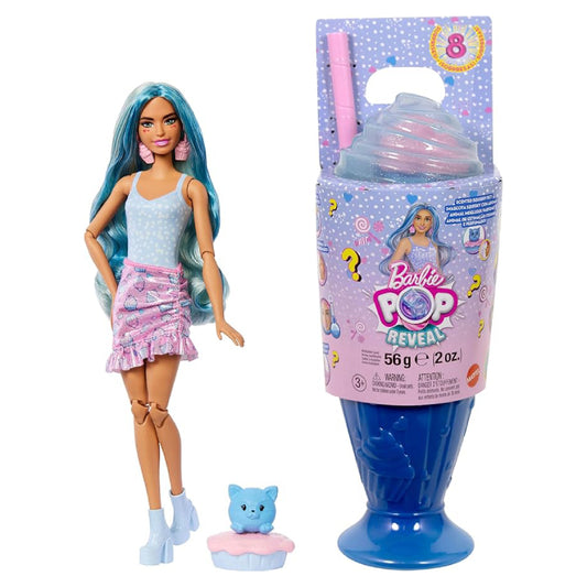 Barbie Pop Reveal Treats Doll - Pink