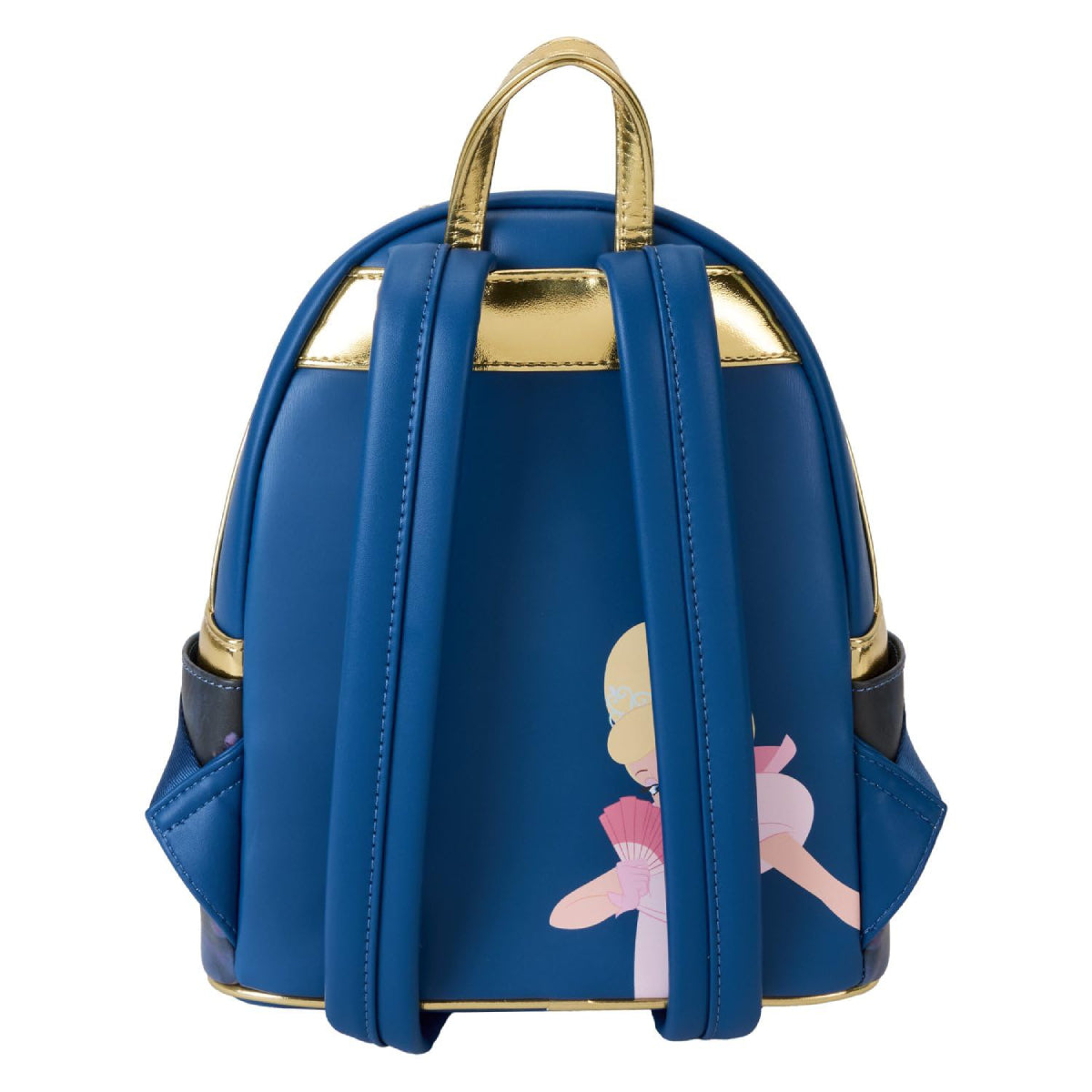 Loungefly Disney The Princess and The Frog 15th Anniversary Tiana and Naveen Glow Mini Backpack - Blue