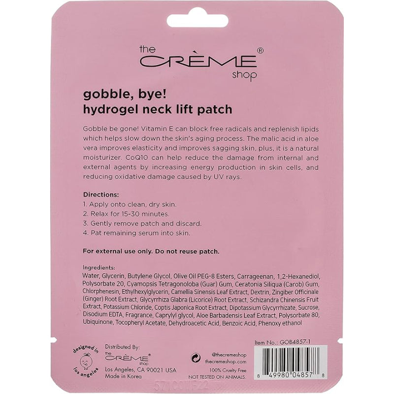 The Crème Shop Hydrogel Neck Lift Patch