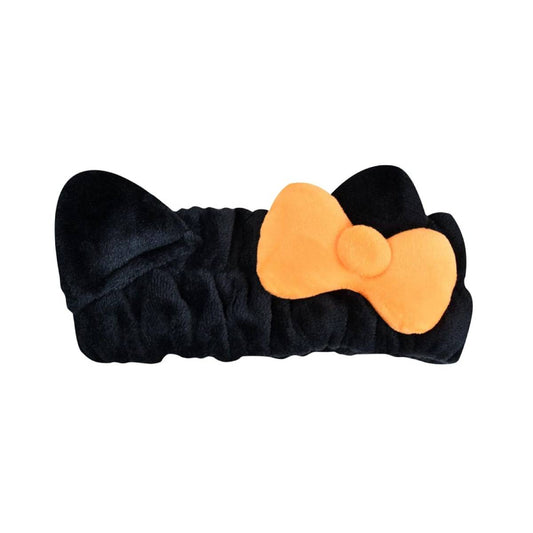 The Creme Shop Spooky Season Plush Spa Headband with Hello Kitty™ Signature Bow