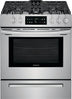 Frigidaire FFGH3054US 5.0 cu.ft. 30" Front Control Free Standing Gas Range - Stainless Steel - Curacao
